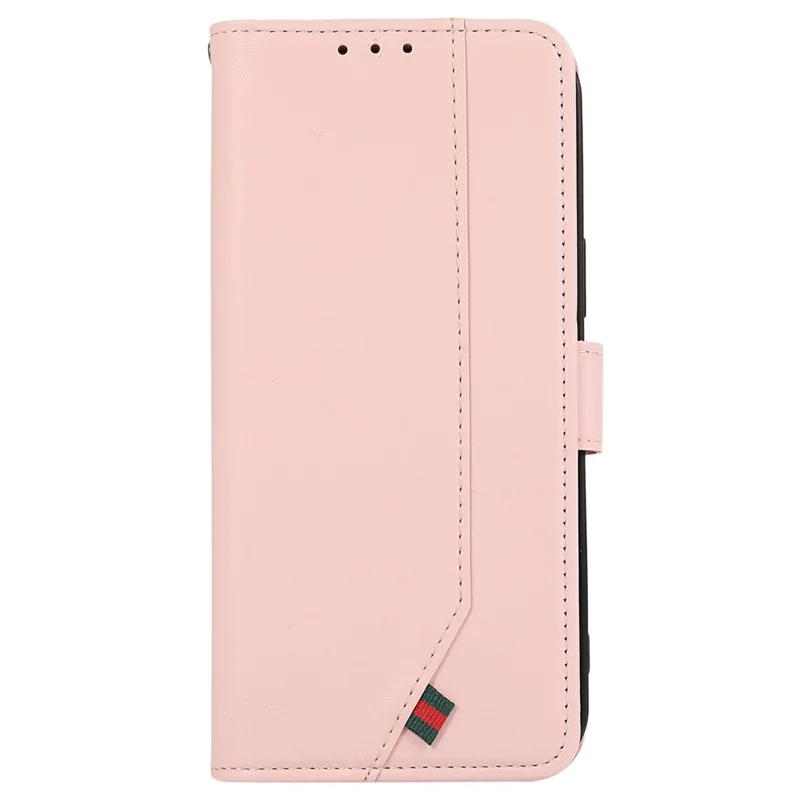 For iPhone Air Case RFID Blocking Flip Leather Phone Cover - Pink