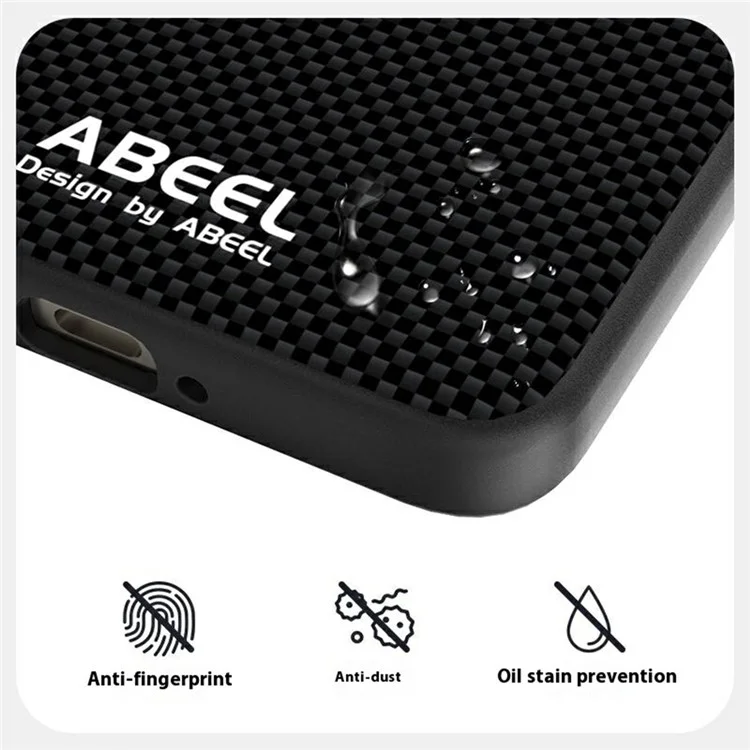 ABEEL For vivo X200s 5G Case Compatible with MagSafe Printed PC TPU Aluminum Alloy Leather Phone Cover - Black