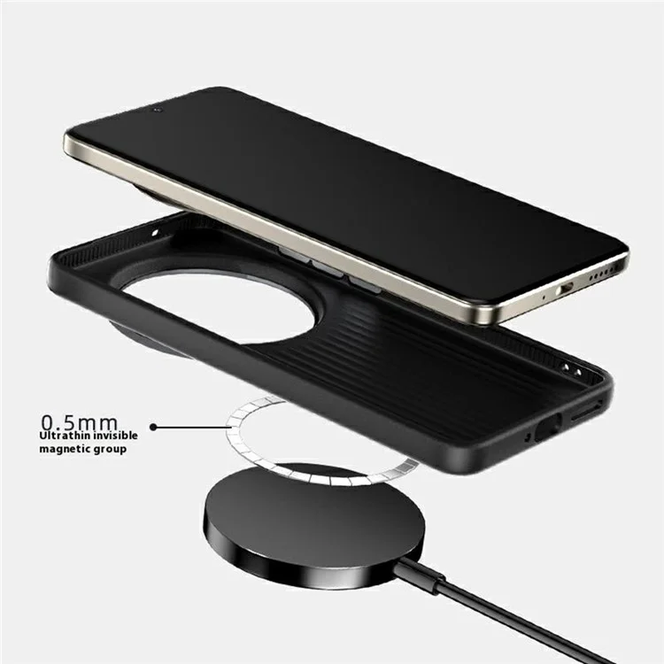 ABEEL For vivo X200s 5G Case Compatible with MagSafe Ultra Slim PC TPU Phone Back Cover - Deer