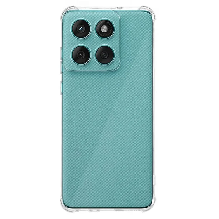 WANLONFENG WL3 Série Étui TPU pour Motorola Edge 60 Fusion 5G Housse de téléphone de 1,5 mm avec Film de verre trempé