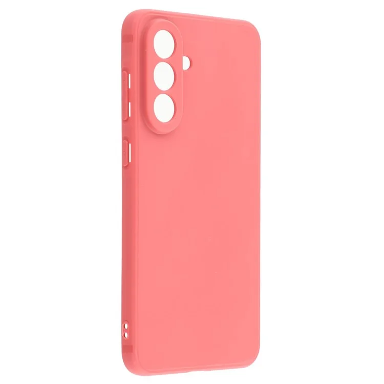 Bulk Purchasing For Samsung Galaxy A55 5G Case Straight Edge Soft TPU Matte Phone Back Cover - Red