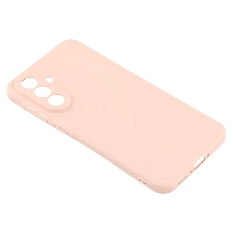Bulk Purchasing For Samsung Galaxy S25 Case Straight Edge Soft TPU Matte Phone Back Cover - Pink