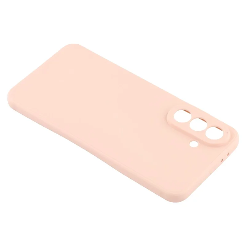 Bulk Purchasing For Samsung Galaxy S25 Case Straight Edge Soft TPU Matte Phone Back Cover - Pink