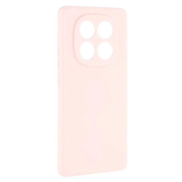 Bulk Purchasing For Xiaomi Redmi Note 14 Pro 5G Case Straight Edge Soft TPU Matte Phone Back Cover - Pink