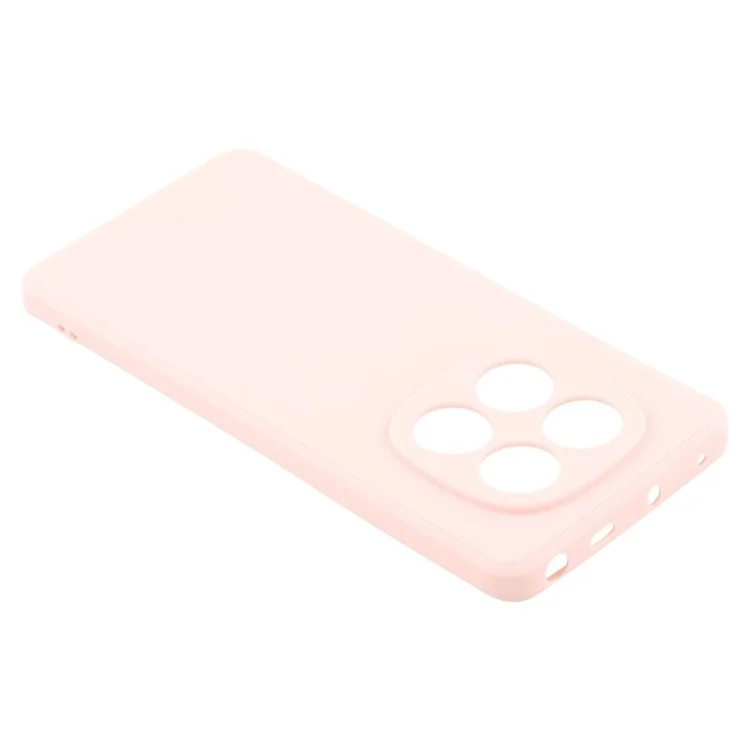 Bulk Purchasing For Xiaomi Redmi Note 14 Pro 5G Case Straight Edge Soft TPU Matte Phone Back Cover - Pink