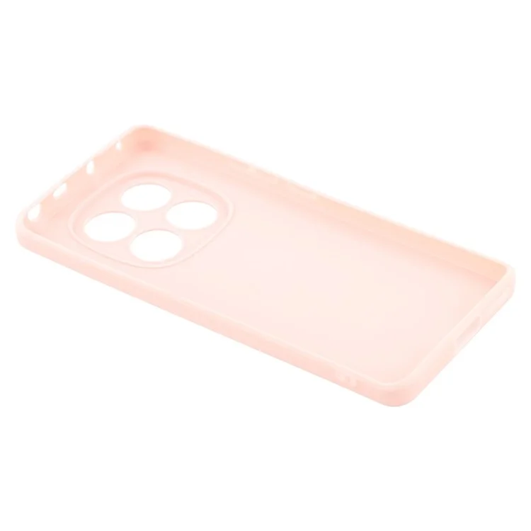Bulk Purchasing For Xiaomi Redmi Note 14 Pro 5G Case Straight Edge Soft TPU Matte Phone Back Cover - Pink
