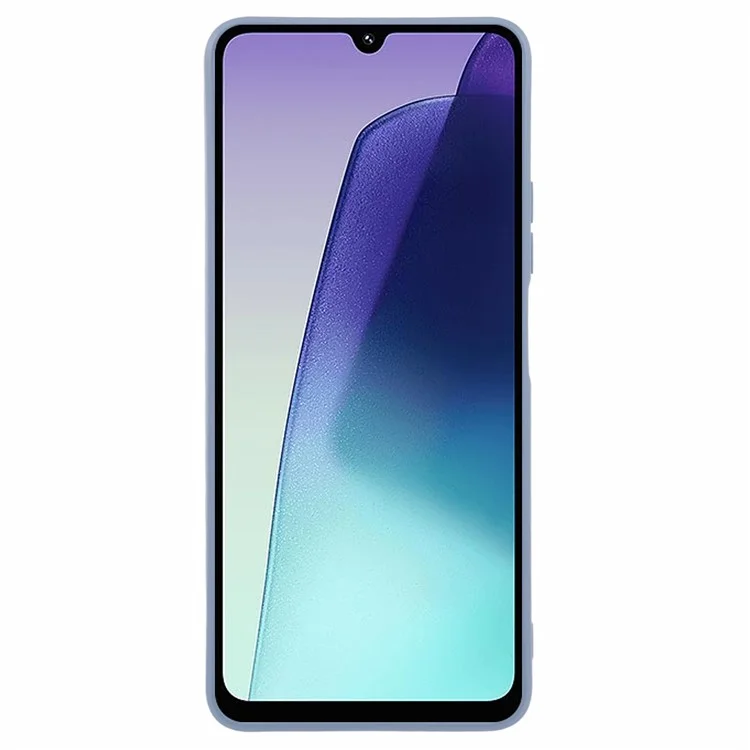 Compra em Atacado para Capa Xiaomi Redmi 14C 4G - Borda Reta, TPU Macio Fosco, Capa Traseira para Celular - Cinza Lavanda