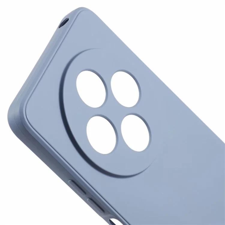 Compra em Atacado para Capa Xiaomi Redmi 14C 4G - Borda Reta, TPU Macio Fosco, Capa Traseira para Celular - Cinza Lavanda