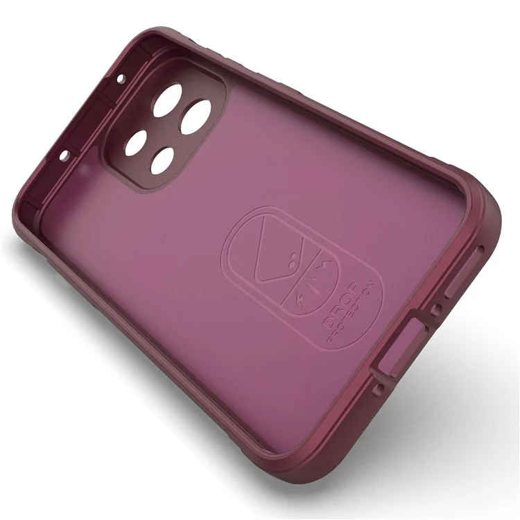 Funda para OnePlus 13T 5G Antigolpes de TPU Suave Resistente para Parte Trasera del Teléfono - Rojo Vino
