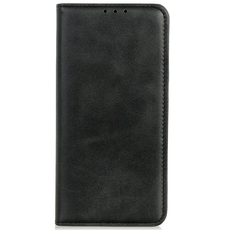 Til iPhone 17 Pro Max Case Split Læder Flip Wallet Telefondækning - Sort