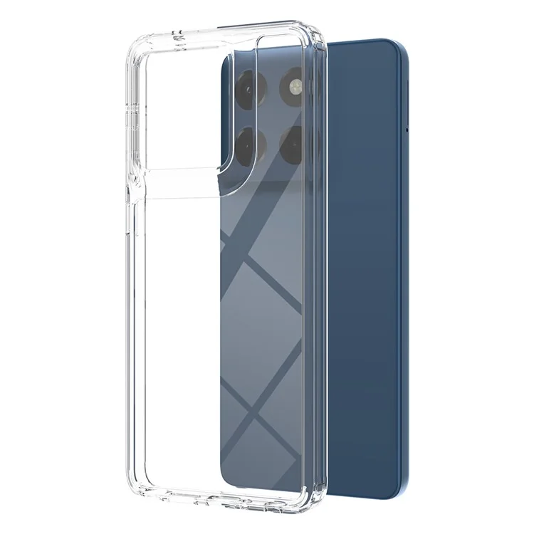 For Motorola Moto G Stylus 5G (2025)  /  Edge 60 Stylus 5G Clear Case TPU + Acrylic Shockproof Phone Back Cover
