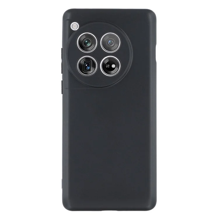 Compra al por mayor 25 unidades para funda de OnePlus 12 5G, funda de teléfono mate de TPU de 1,2 mm - Negro