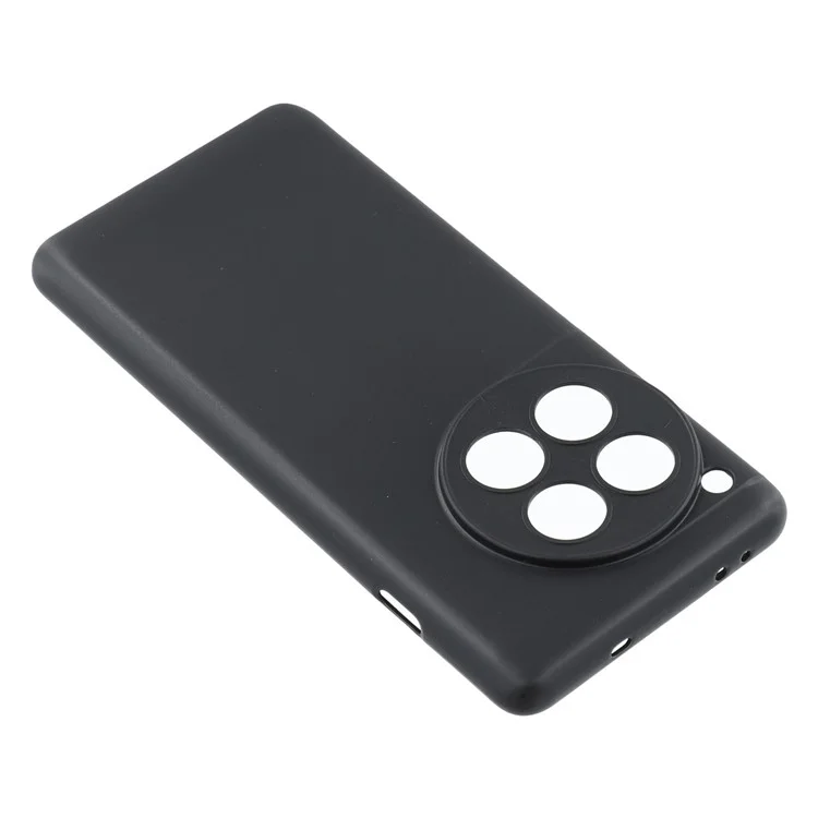 Compra al por mayor 25 unidades para funda de OnePlus 12 5G, funda de teléfono mate de TPU de 1,2 mm - Negro