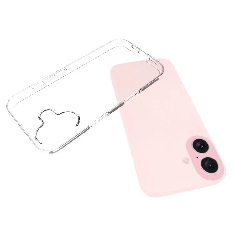 10 Pezzi / Confezione per Cover iPhone 17 Trasparente Protettiva TPU Senza Marchio d'Acqua