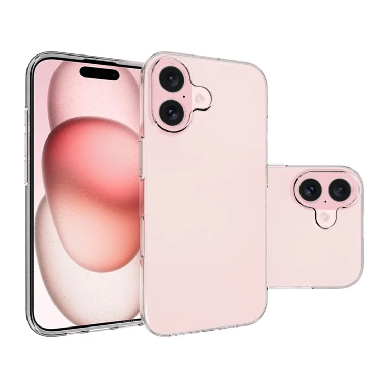 10 Pezzi / Confezione per Cover iPhone 17 Trasparente Protettiva TPU Senza Marchio d'Acqua