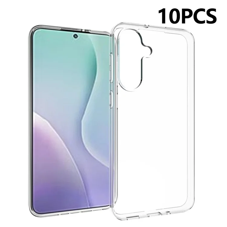 10 Stück / Packung Für Samsung Galaxy M56 5G Hülle Wasserfester TPU Transparenter Handyschutz
