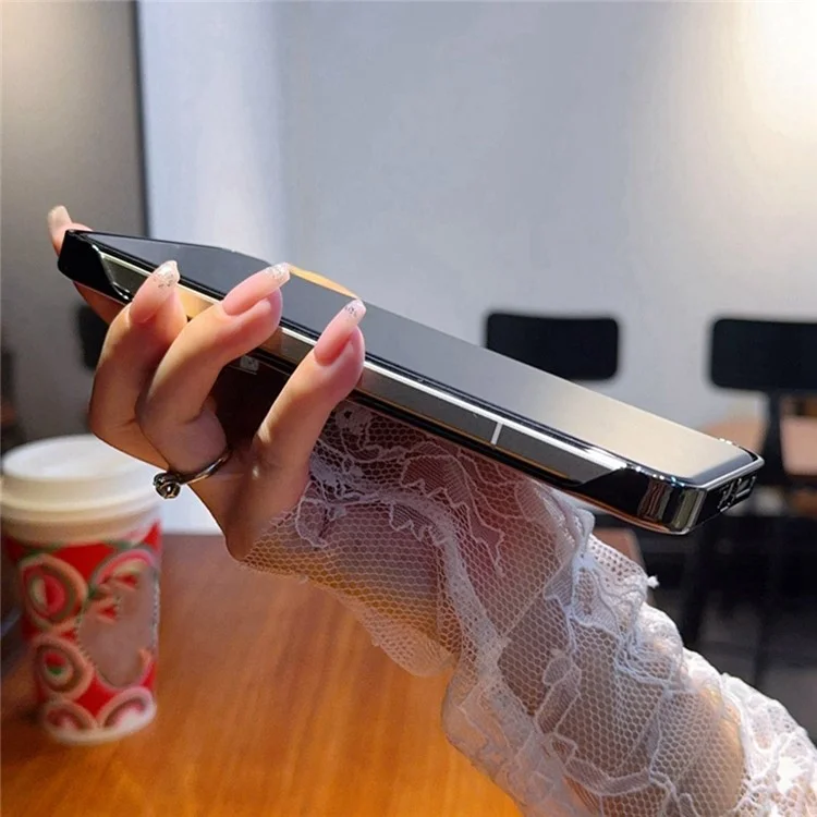 Чехол для Xiaomi 15 Ultra, совместимый с MagSafe, бесрамочный, из поликарбоната и искусственной кожи - Коричневый
