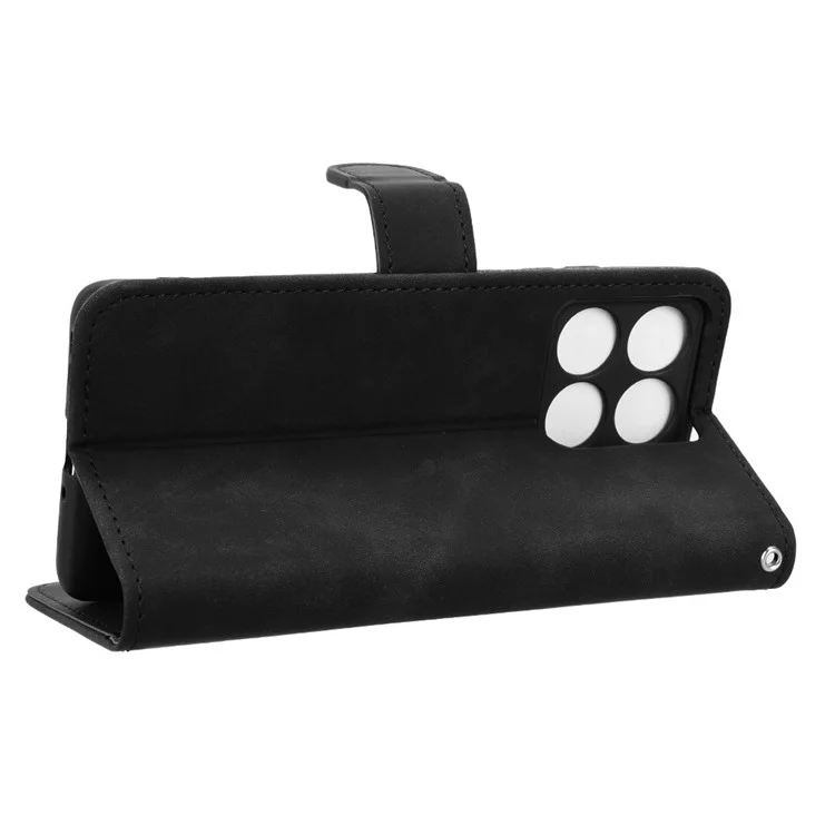 Per Motorola Edge 60 Pro 5G Custodia in pelle Sensazione morbida Anti caduta Portafoglio Custodia a portafoglio - Nero