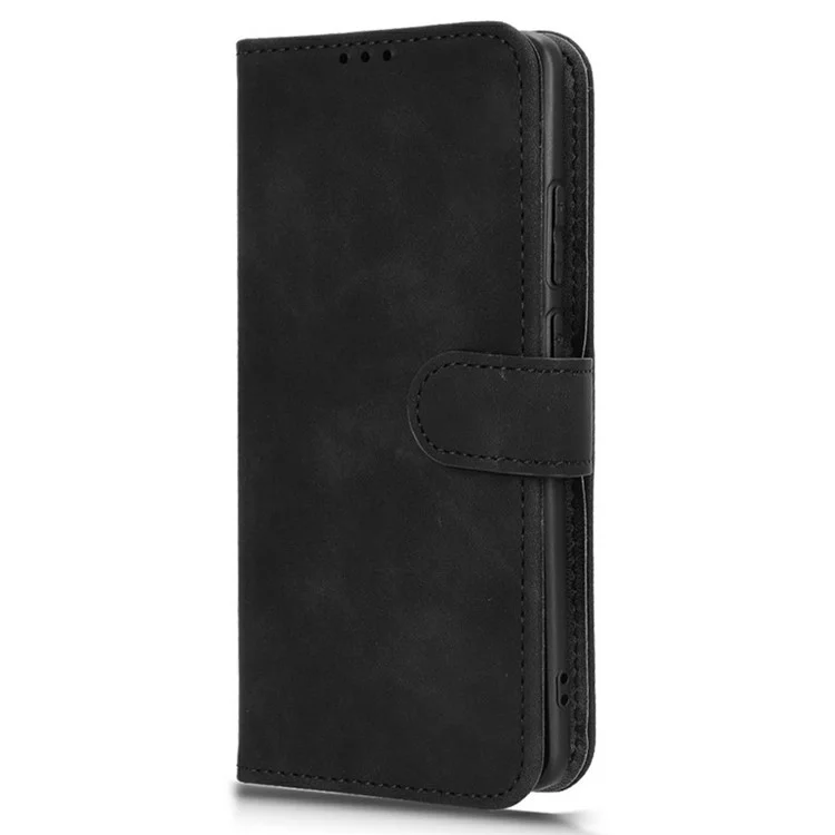 Per Motorola Edge 60 Pro 5G Custodia in pelle Sensazione morbida Anti caduta Portafoglio Custodia a portafoglio - Nero