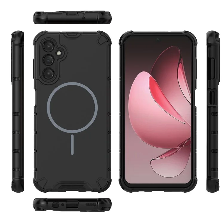 Funda Magnética para Samsung Galaxy A14 5G / 4G con Disipación de Calor Antigolpes TPU + PC - Negro
