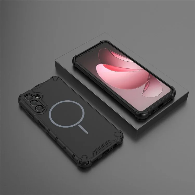 Funda Magnética para Samsung Galaxy A14 5G / 4G con Disipación de Calor Antigolpes TPU + PC - Negro