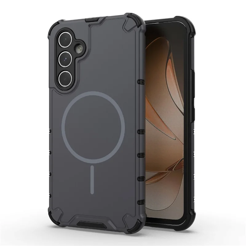 For Samsung Galaxy A54 5G Magnetic Case Heat Dissipation Shockproof TPU + PC Phone Back Cover - Grey