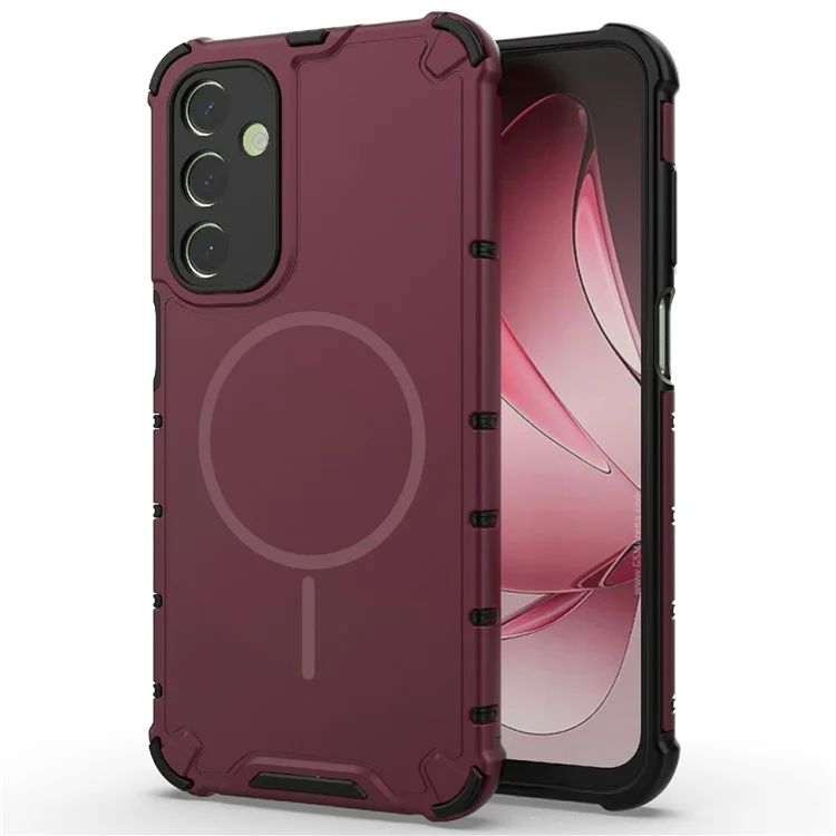 Cover posteriore per Samsung Galaxy A25 5G (Globale) (161,0 mm) - Custodia Magnetica Antiurto con Dissipazione del Calore in TPU + PC - Viola