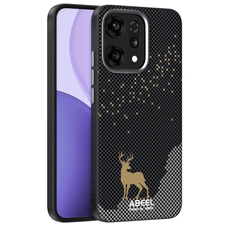 ABEEL Per Oppo Reno14 Pro 5G Cover Compatibile con MagSafe Ultra Sottile PC TPU Custodia Posteriore per Telefono - Cervo