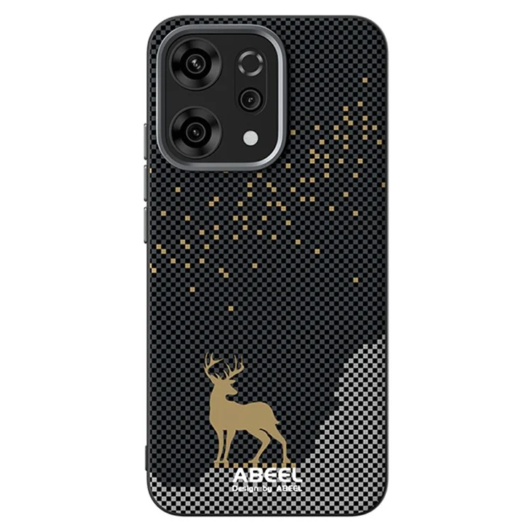 ABEEL Per Oppo Reno14 Pro 5G Cover Compatibile con MagSafe Ultra Sottile PC TPU Custodia Posteriore per Telefono - Cervo