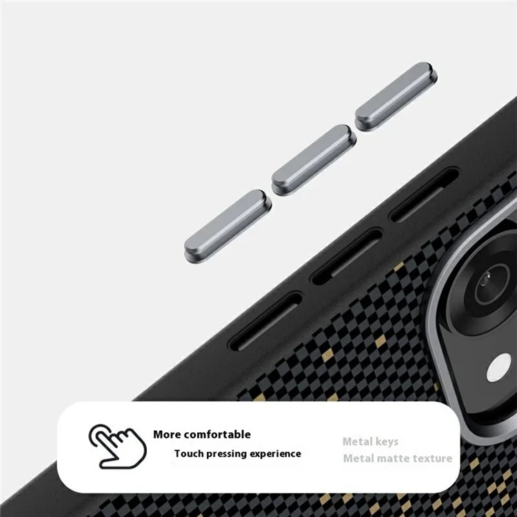 ABEEL Per Oppo Reno14 Pro 5G Cover Compatibile con MagSafe Ultra Sottile PC TPU Custodia Posteriore per Telefono - Cervo