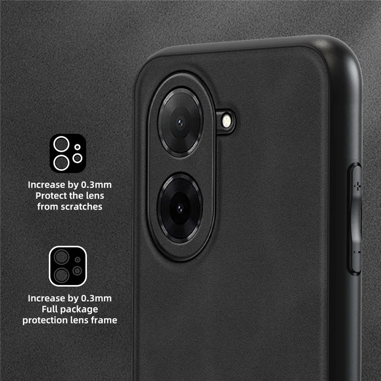 ANNYOJO For Xiaomi Poco C71 4G / Redmi A5 4G (171.7mm) Case PU Leather + PC + TPU Anti Drop Phone Back Cover - Grey