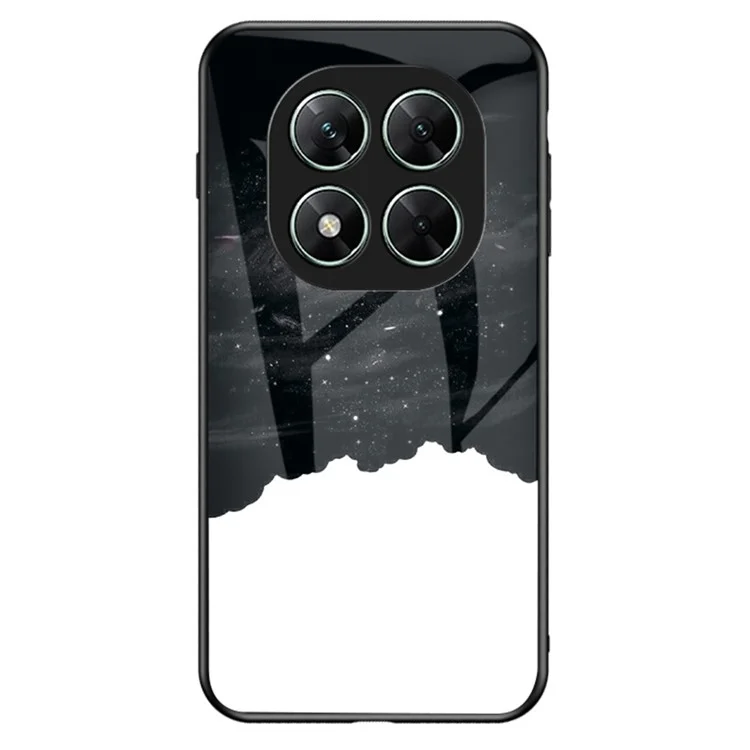 Pour Xiaomi Poco X7 5G / Redmi Note 14 Pro 5G Étui Motif Ciel Étoilé Verre Trempé Housse de Téléphone - Ciel Étoilé Cosmique