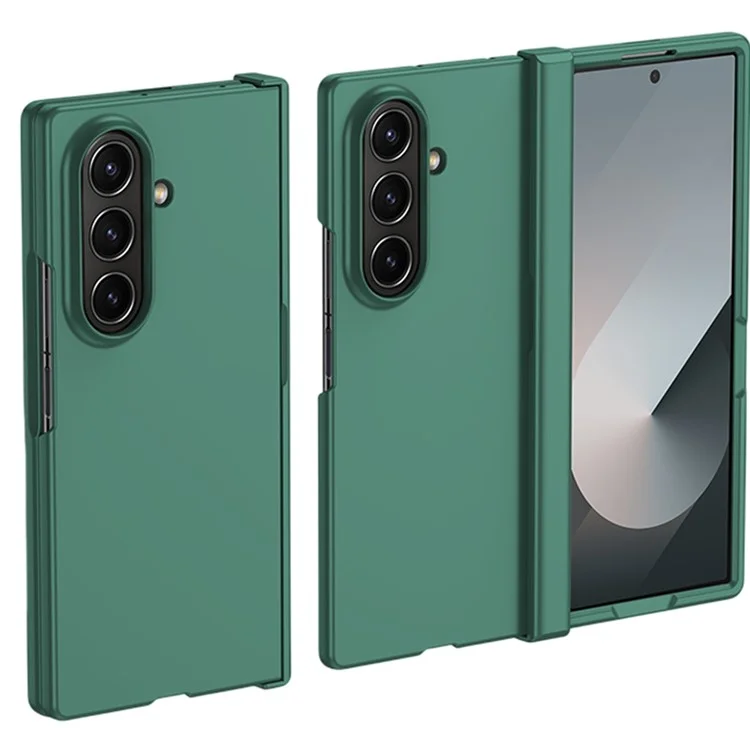 Étui de protection de charnière pour Samsung Galaxy Z Fold7 5G - Coque de téléphone en PC au toucher doux - Vert
