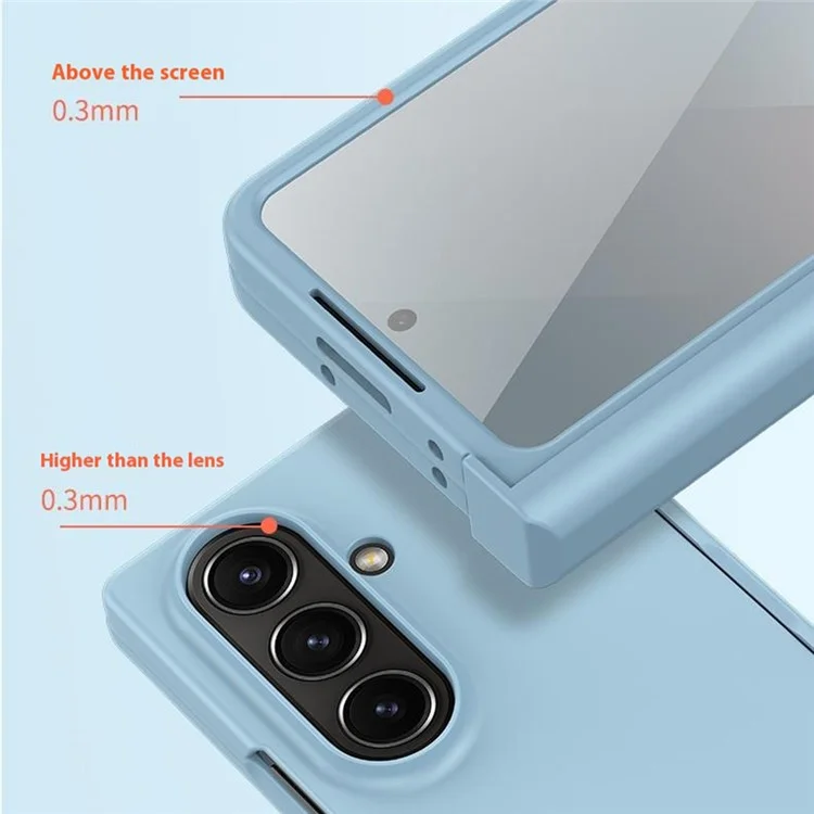 Étui de protection de charnière pour Samsung Galaxy Z Fold7 5G - Coque de téléphone en PC au toucher doux - Vert