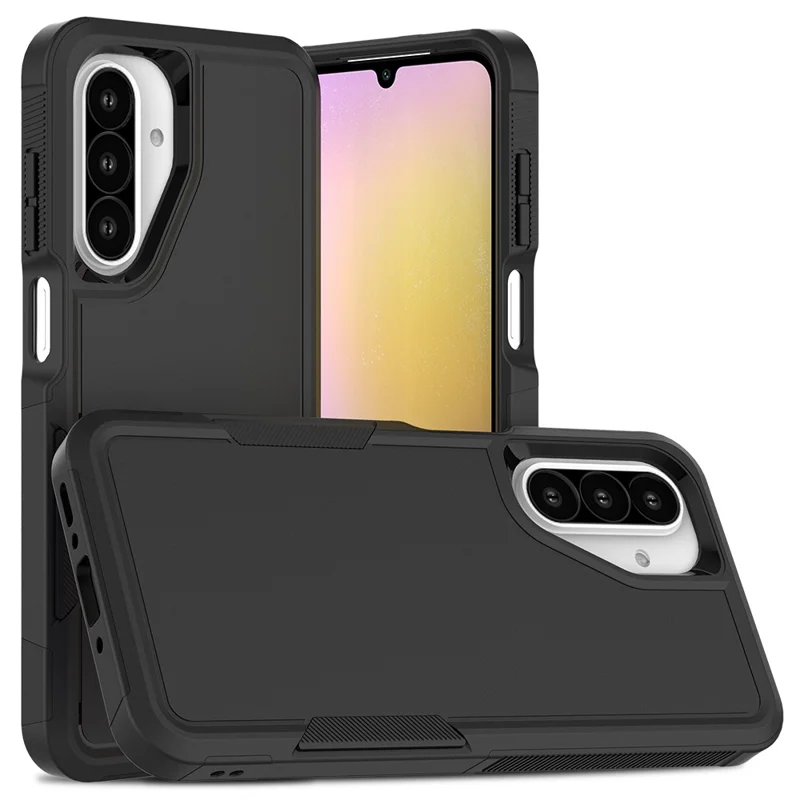 Bulk Purchasing For Samsung Galaxy A26 5G Case 2 in 1 PC + TPU Shockproof Phone Cover - Black