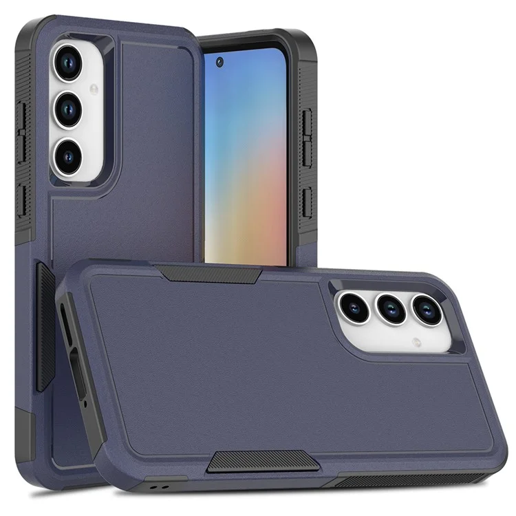 Bulk Purchasing For Samsung Galaxy A54 5G Case 2 in 1 PC + TPU Shockproof Phone Cover - Dark Blue
