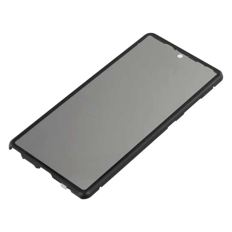 Чехол для Samsung Galaxy S24 Ultra с защитной пленкой от шпионажа, закаленное стекло, металлический чехол для телефона с магнитной застежкой - черный