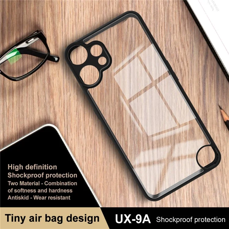 IMAK UX-9A Series for Nothing CMF Phone 2 Pro Case Clear TPU PC Phone Cover Reinforced Corners