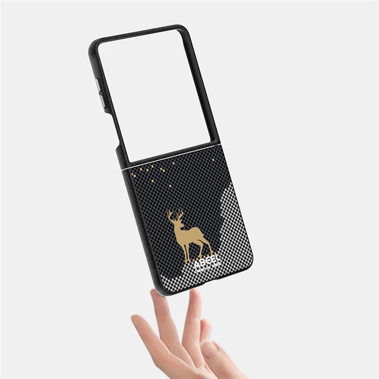 ABEEL For Samsung Galaxy Z Flip7 5G Case Compatible with MagSafe Ultra Slim PC Phone Back Cover - Warrior
