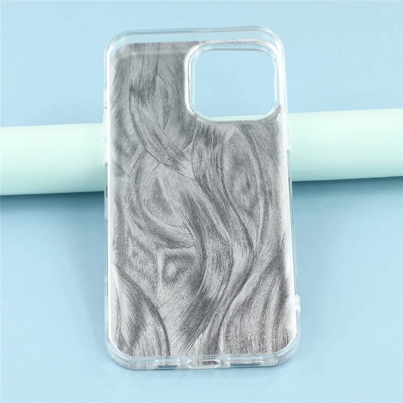 Voor iPhone 13 Pro Max hoesje met schelpmotief, airbag, schokbestendig, PC + TPU, telefoon achterkant