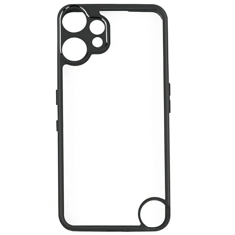 Cover per Nothing CMF Phone 2 Pro Antiurto PC + TPU Trasparente