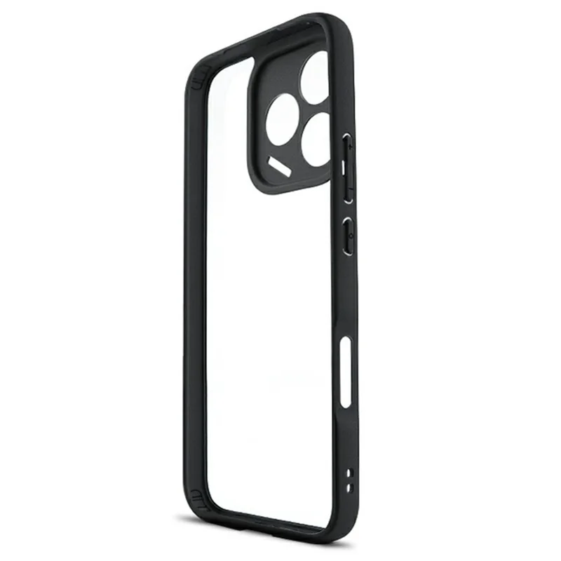 For Honor 400 Lite 5G Case Shockproof PC + TPU Clear Back Phone Cover