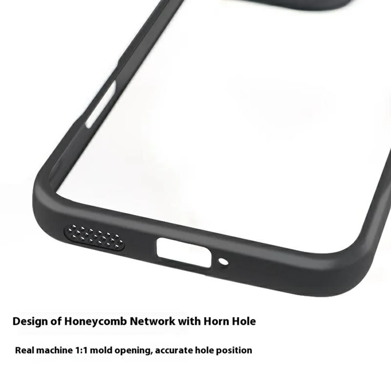 For Honor 400 Lite 5G Case Shockproof PC + TPU Clear Back Phone Cover