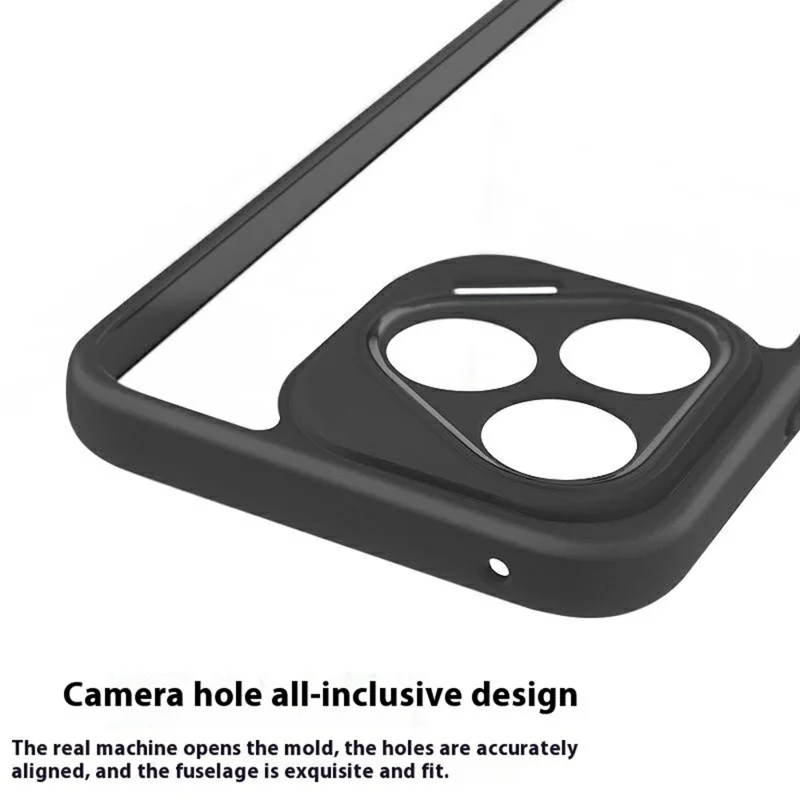 For Honor 400 Lite 5G Case Shockproof PC + TPU Clear Back Phone Cover