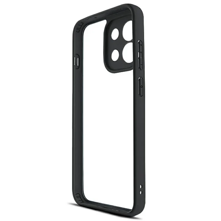 Für Xiaomi 13T Hülle Stoßfeste PC + TPU Transparente Rückseite Handyhülle