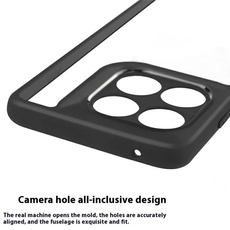 For Motorola Edge 60 Pro 5G Case Shockproof PC + TPU Clear Back Phone Cover