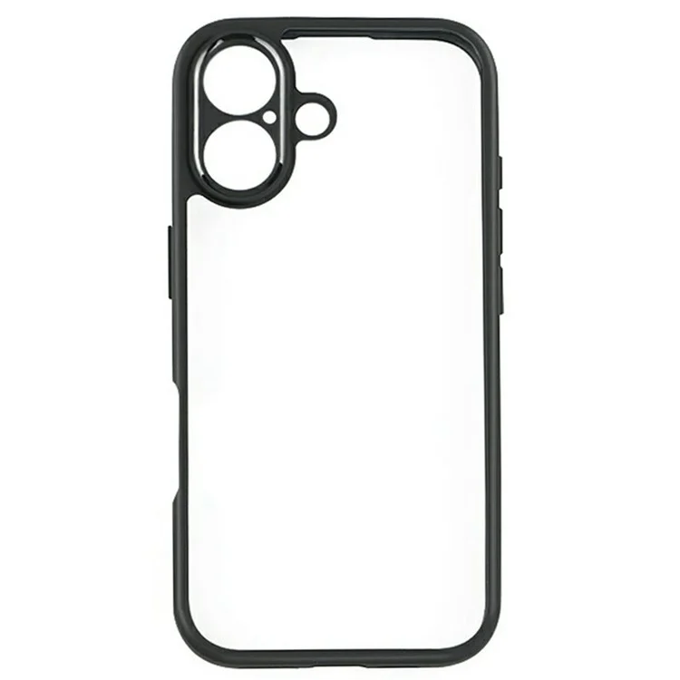For iPhone 17 Case Shockproof PC + TPU Clear Back Phone Cover