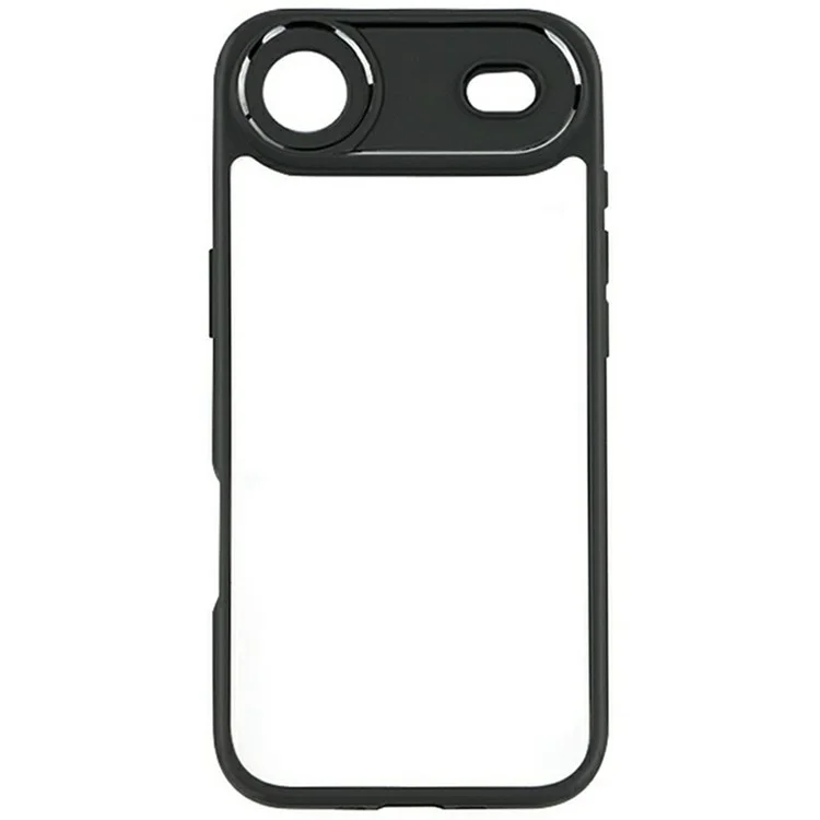 For iPhone 17 Air Case Shockproof PC + TPU Clear Back Phone Cover