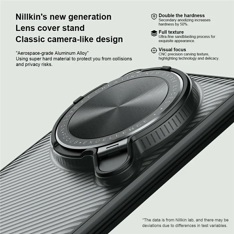 Чехол NILLKIN Camshield Prop Series для vivo X200 Ultra 5G с защитой камеры, прозрачный, из ПК + TPU