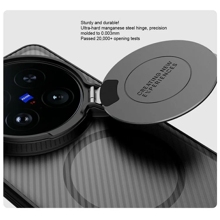 NILLKIN Camshield Prop Series для vivo X200 Ultra 5G чехол, совместимый с MagSafe, TPU + PC чехол для телефона с крышкой для камеры